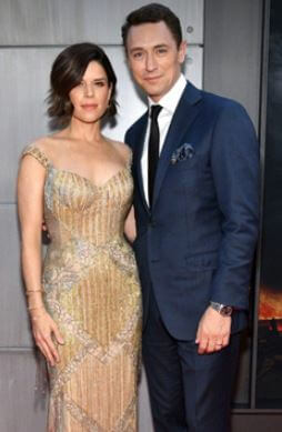 Raynor parents Neve Campbell and JJ Feild.